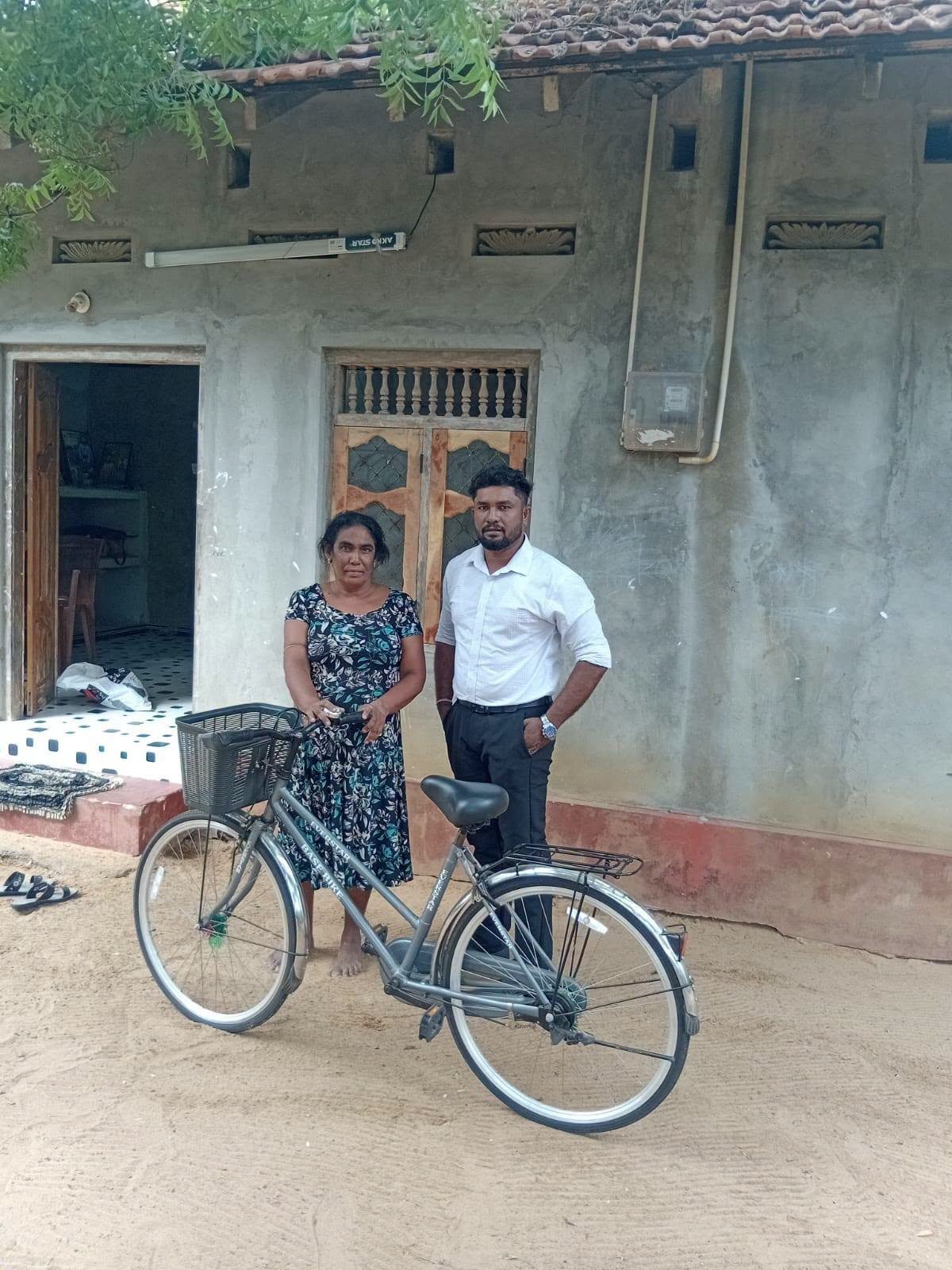 A Bicycle, A Brighter Future: Empowering a Woman-Headed Household | Rotary Club of Chunnakam Heritage